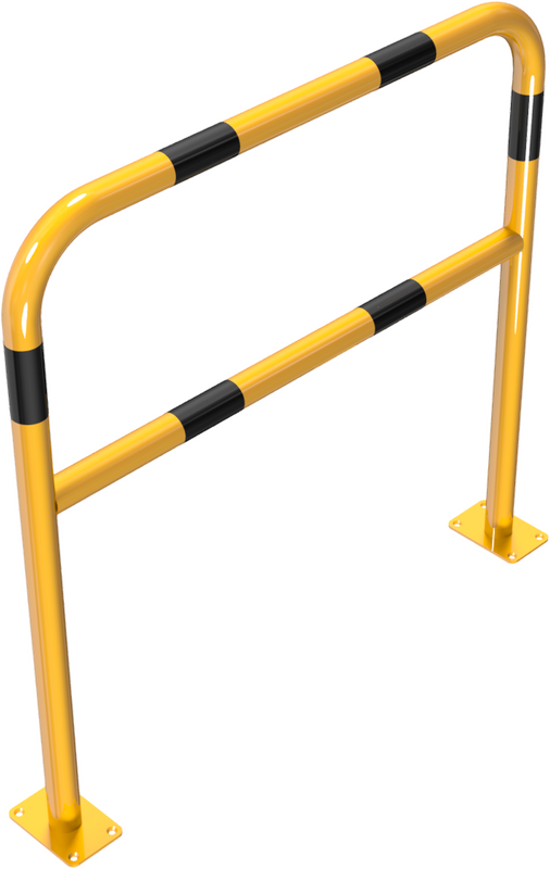 Beugels staalbuis met dwarsbalk (Ø48mm)