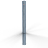 Veiligheidspaal in staal -Solid- (Ø89-108mm)