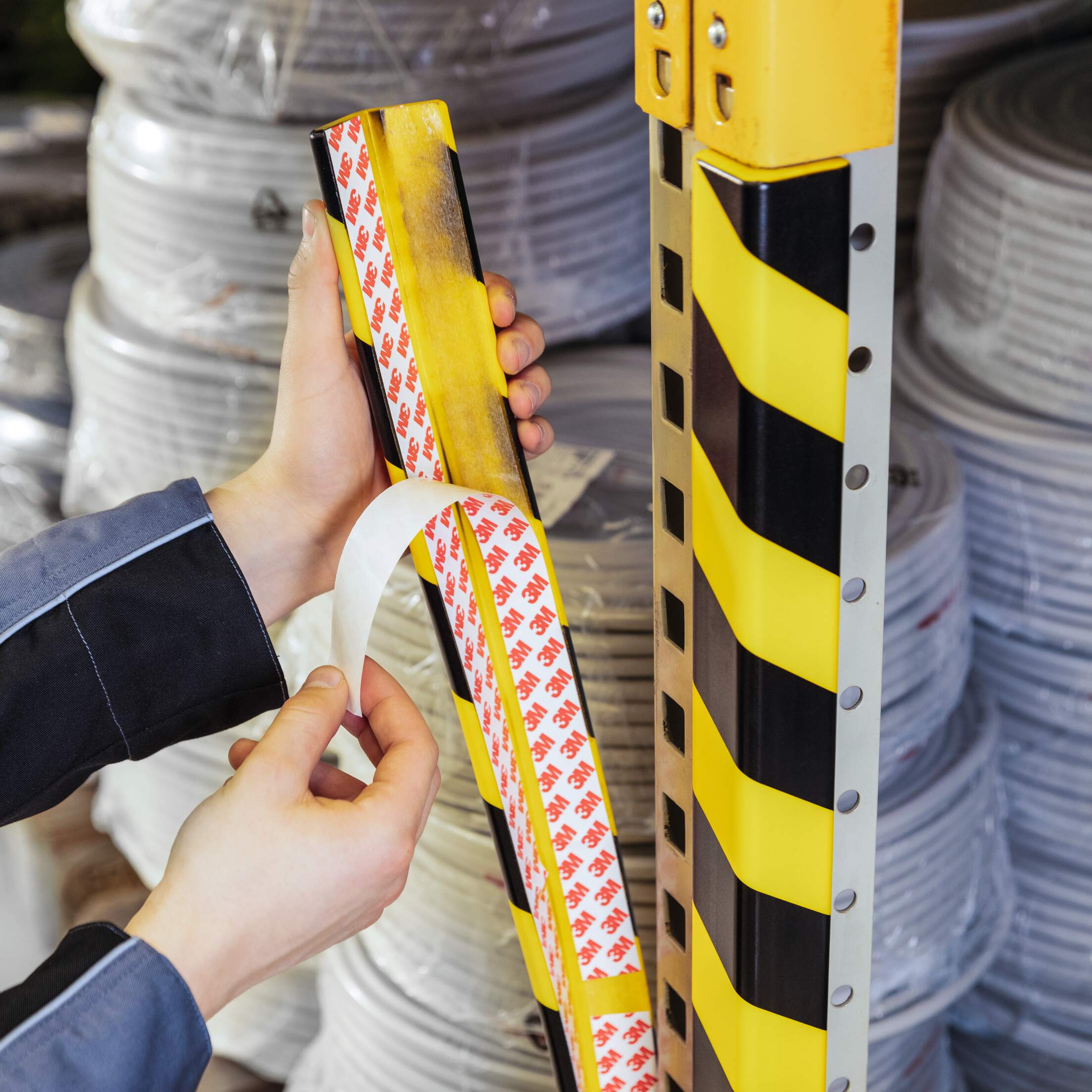 Corner Protection Profile C35 – Self-adhesive