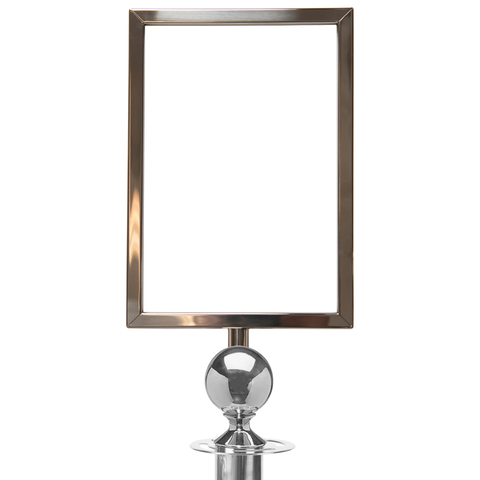 Informatiebord A4 voor Basic afzetpalen