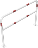 Beugels staalbuis met dwarsbalk (Ø48mm)