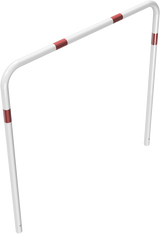 Beugels staalbuis met dwarsbalk (Ø48mm) zonder dwarsbalk