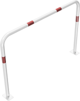 Beugels staalbuis met dwarsbalk (Ø48mm) zonder dwarsbalk