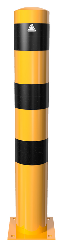 XXL Veiligheid Afzetpalen Stalen Bollards -Solide- (Ø152-323mm)