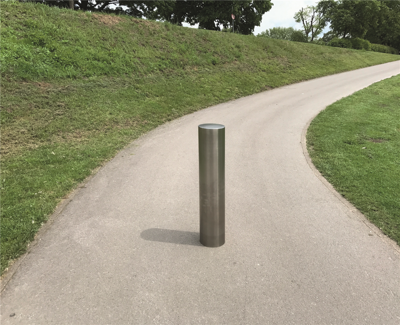 RVS Afzetpaal Bollard (Ø 154 mm - Ø 204 mm)