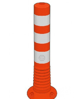 Afzetpalen met ketting - set 4 (7m2) - Visual Workplace B.V