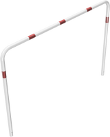 Beugels staalbuis met dwarsbalk (Ø48mm) zonder dwarsbalk