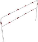 Beugels staalbuis met dwarsbalk (Ø48mm)