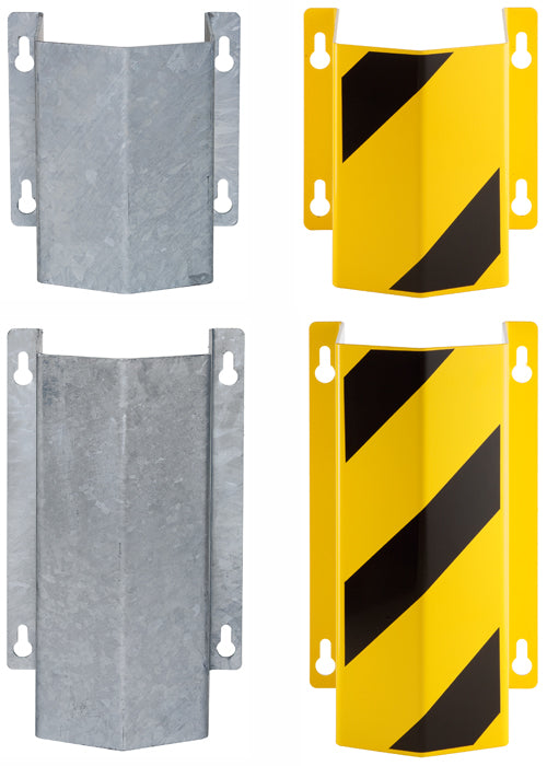 Buisbescherming -Little Mountain- gemaakt van staal, voor wandmontage, gegalvaniseerd of geel/zwart