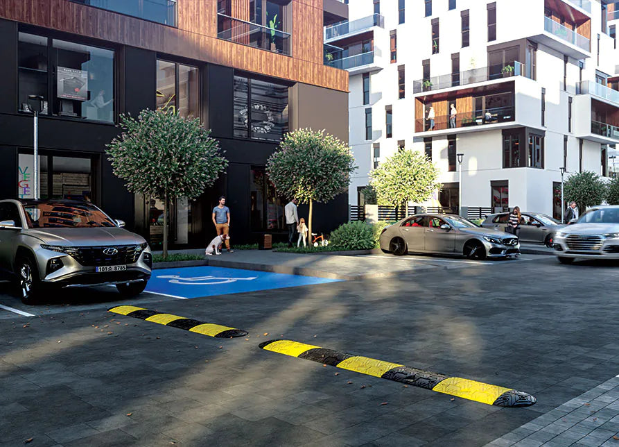 Rubberen Snelheidsdrempel -Excellent- (50mm hoogte)