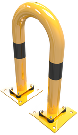 Anti-duw Beugel, Flexibel, Kantelbaar - Massief - Ø 76 mm