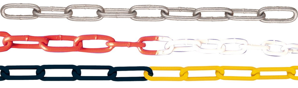 Verzinkte afzetketting (Ø 6-10 mm, 25m rol)