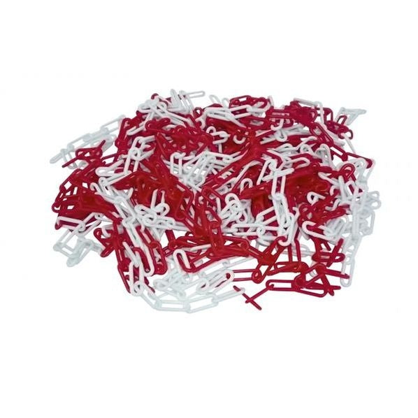 Afzetketting van staal, gegalvaniseerd (10m, verschillende kleuren)