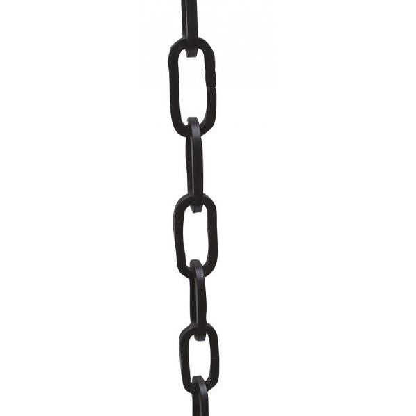 Vierkante stalen ketting 6 mm, ongelast