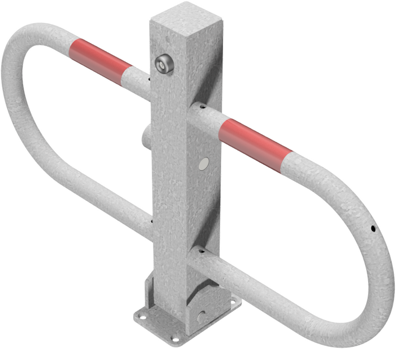 ParkGuard Pro Inklapbare Doorgangs- & Parkeerbeugel – Veilig & Duurzaam