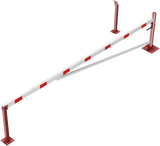 Schommelbarrière met Verstevigingsbuis & Trektouw Versterking