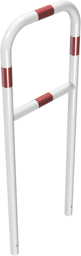 Beugels staalbuis met dwarsbalk (Ø48mm)