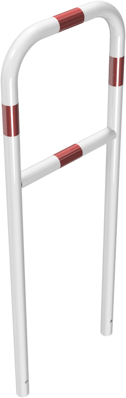 Beugels staalbuis met dwarsbalk (Ø48mm)