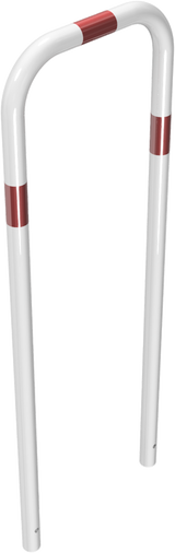 Beugels staalbuis met dwarsbalk (Ø48mm) zonder dwarsbalk