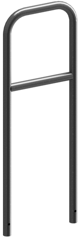 Beugels staalbuis met dwarsbalk (Ø48mm)