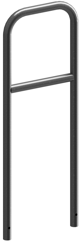 Beugels staalbuis met dwarsbalk (Ø48mm)