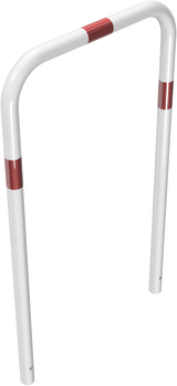 Beugels staalbuis met dwarsbalk (Ø48mm) zonder dwarsbalk