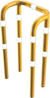 Aanrijdbeugel, Dubbele Beugel Ø 76 mm