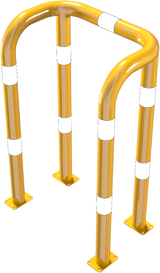 Aanrijdbeugel, Dubbele Beugel Ø 76 mm