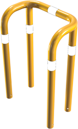 Aanrijdbeugel, Dubbele Beugel Ø 76 mm