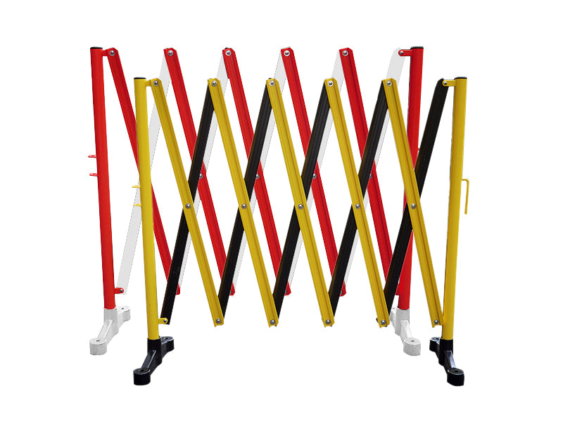 Flexibarrier -Harmonicahek- met vloersteun (3m)