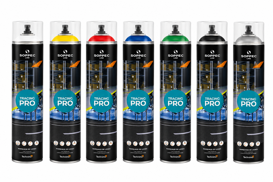 SOPPEC Tracing® Pro Lijnmarkeringsverf 750 ml