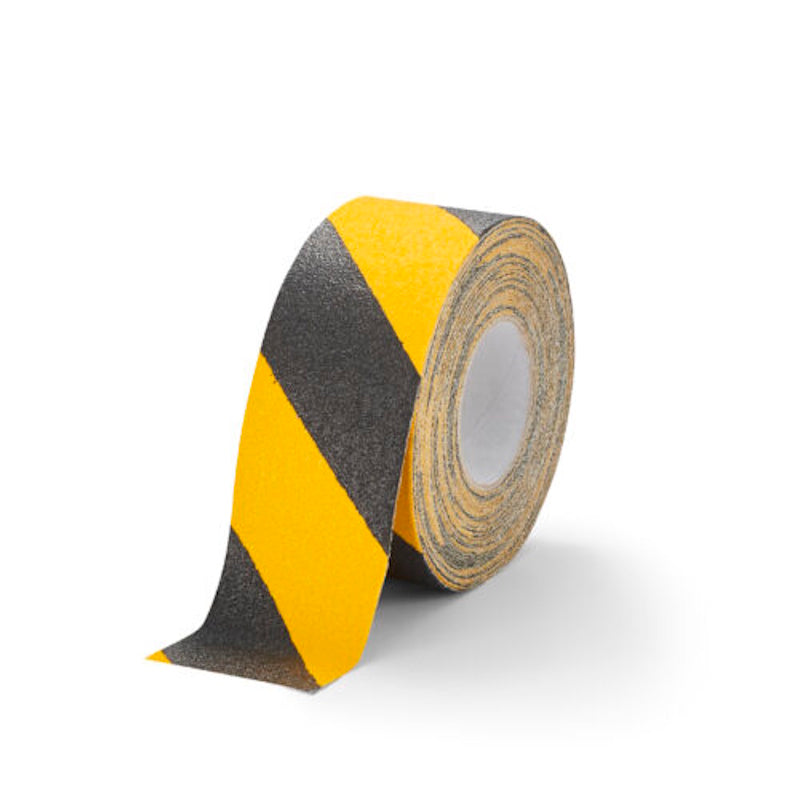 Conformable Anti Slip Tape Black/Yellow 75mm x 18.3m (roll)