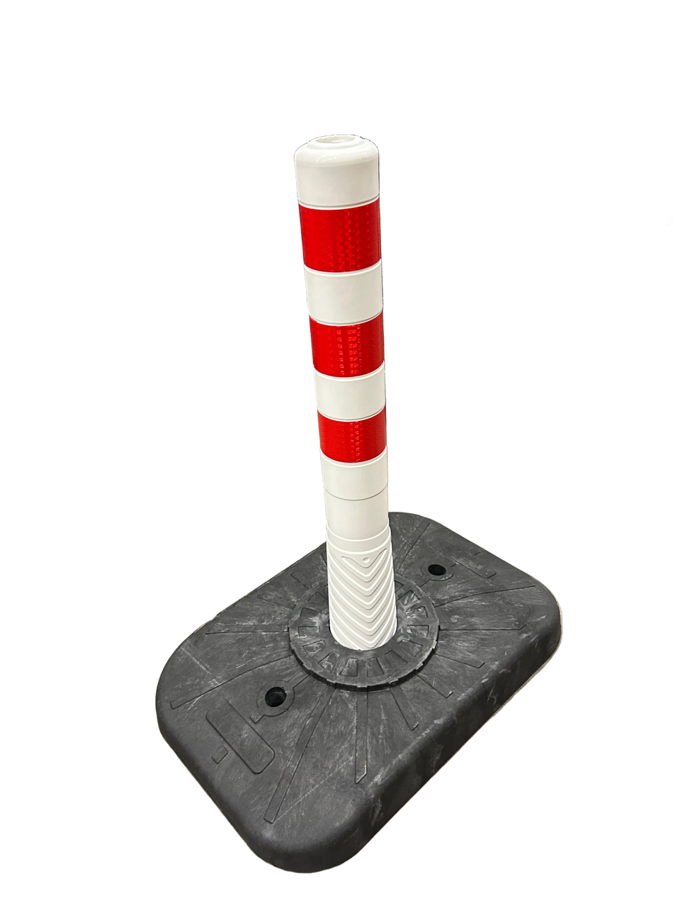 Rijbaanscheider met Markeerpaal – Tijdelijke Verkeersscheiding