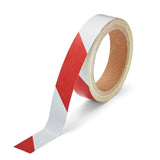 Reflective marking tape Premium (10m roll) Red/White Reflective Tape 25mm