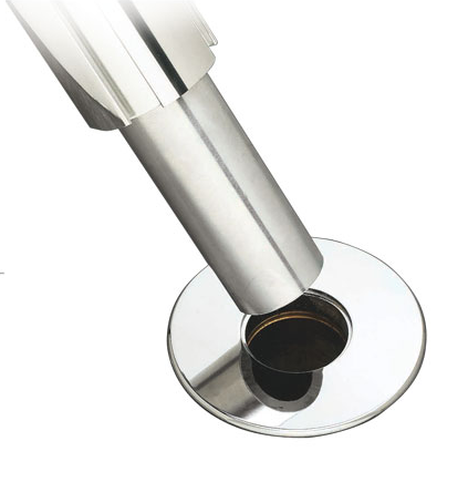 Vloerdop voor Beltrac Conceal Belt Stanchion (reserveonderdeel)