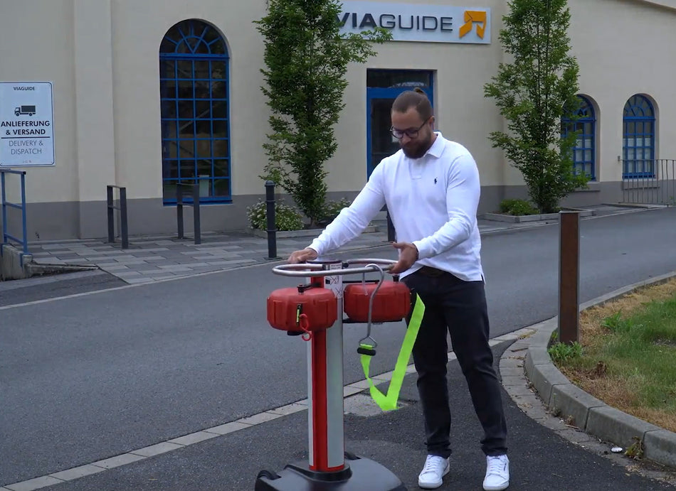 Beltrac Gordel Stanchion -Jettrac- (2x25m uittrekbare band)