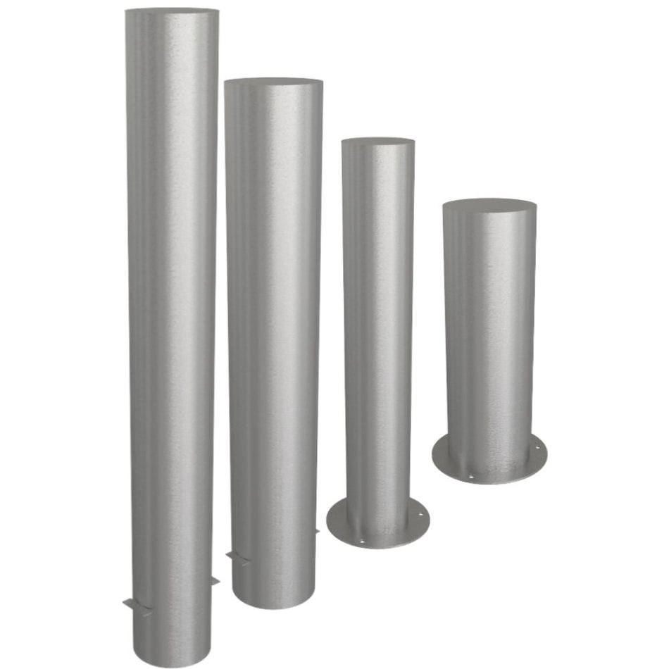 RVS Afzetpaal Bollard (Ø 154 mm - Ø 204 mm)