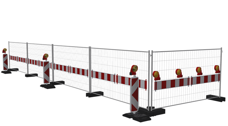 Turn Traffic Panel Type NOX - RA2/B hatched - One side right