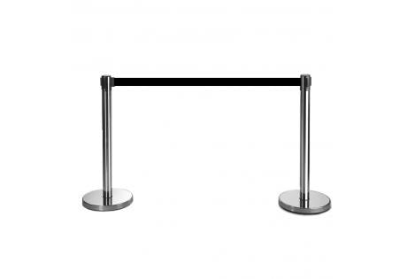 Flexibarrier Afzetpalen met trekband Set -Basic-