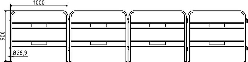 Afzetting rond put- Veiligheidsbescherming-