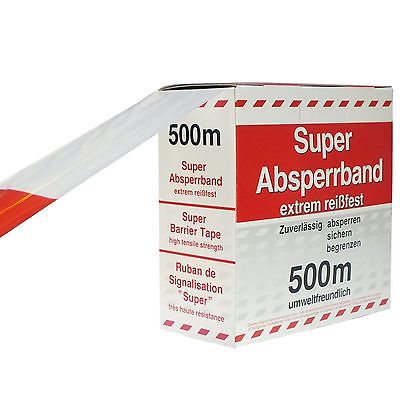 Afzetlint Premium - 500 m x 264 stuks rollen (Volle Pallet)