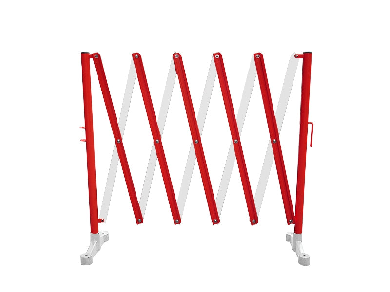 Flexibarrier -Harmonicahek- met vloersteun (3m)