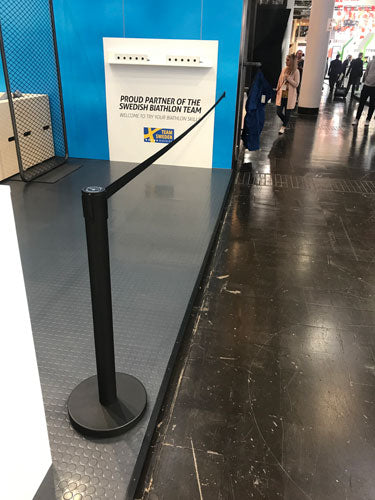 Flexibarrier Afzetpalen met trekband Set -Basic-