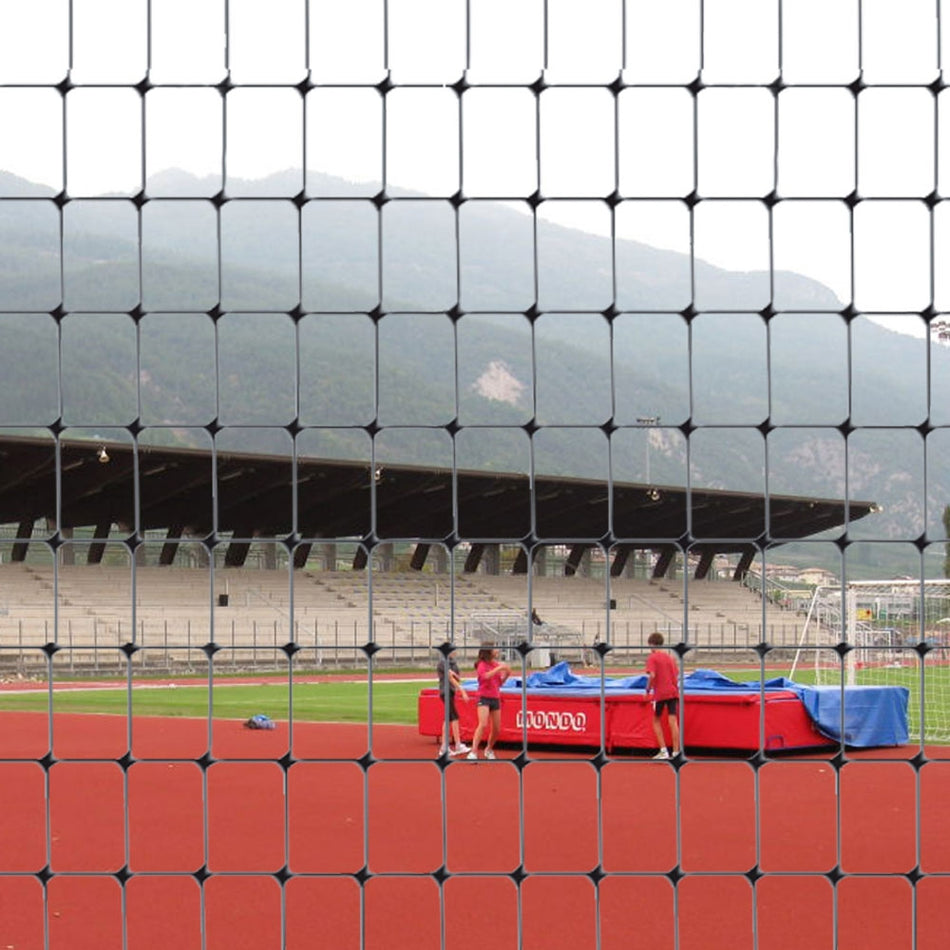 Zwarte Plastic Veiligheidsnet Hek - C-FLEX - (100m rol)