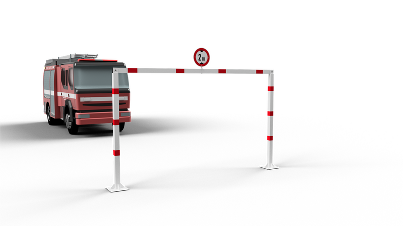 Hoogtebegrenzer – Vast – 3000–6000 mm – Thermisch Verzinkt