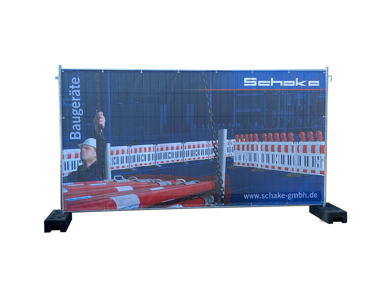Bouwhekzeil – Individuele Bedrukking (3,50 × 2,00 m)