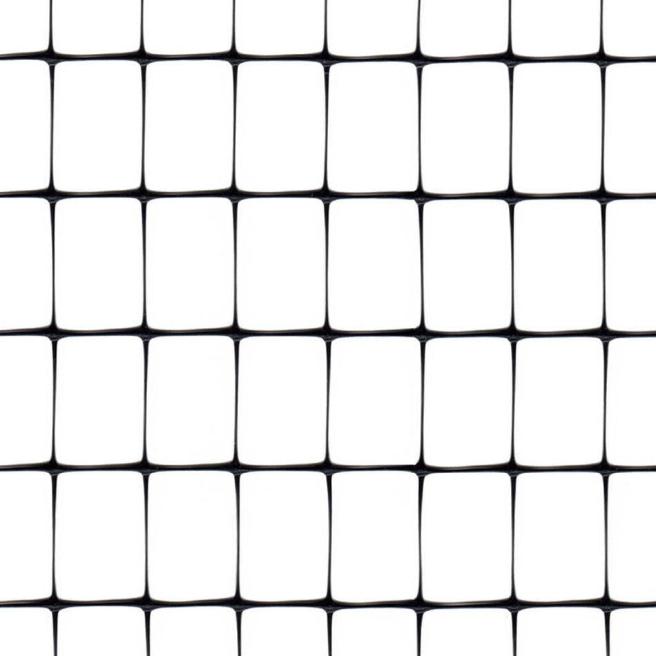 Zwarte Plastic Veiligheidsnetafrastering - CINTOFLEX M- (100m rol)