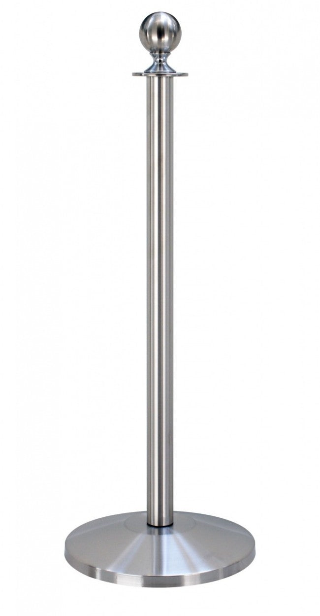 Pakket afzetten -Expo- 18 Palen (Zilver), Touwen & Transportkar