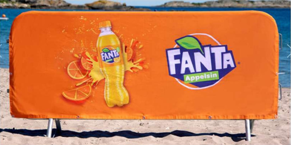 Afzethekhoes – Premium Textiel – Contourvorm – 250 × 80 cm – Op Maat Bedrukt