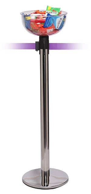 Displaykom voor FlexiBarrier Afzetpaal